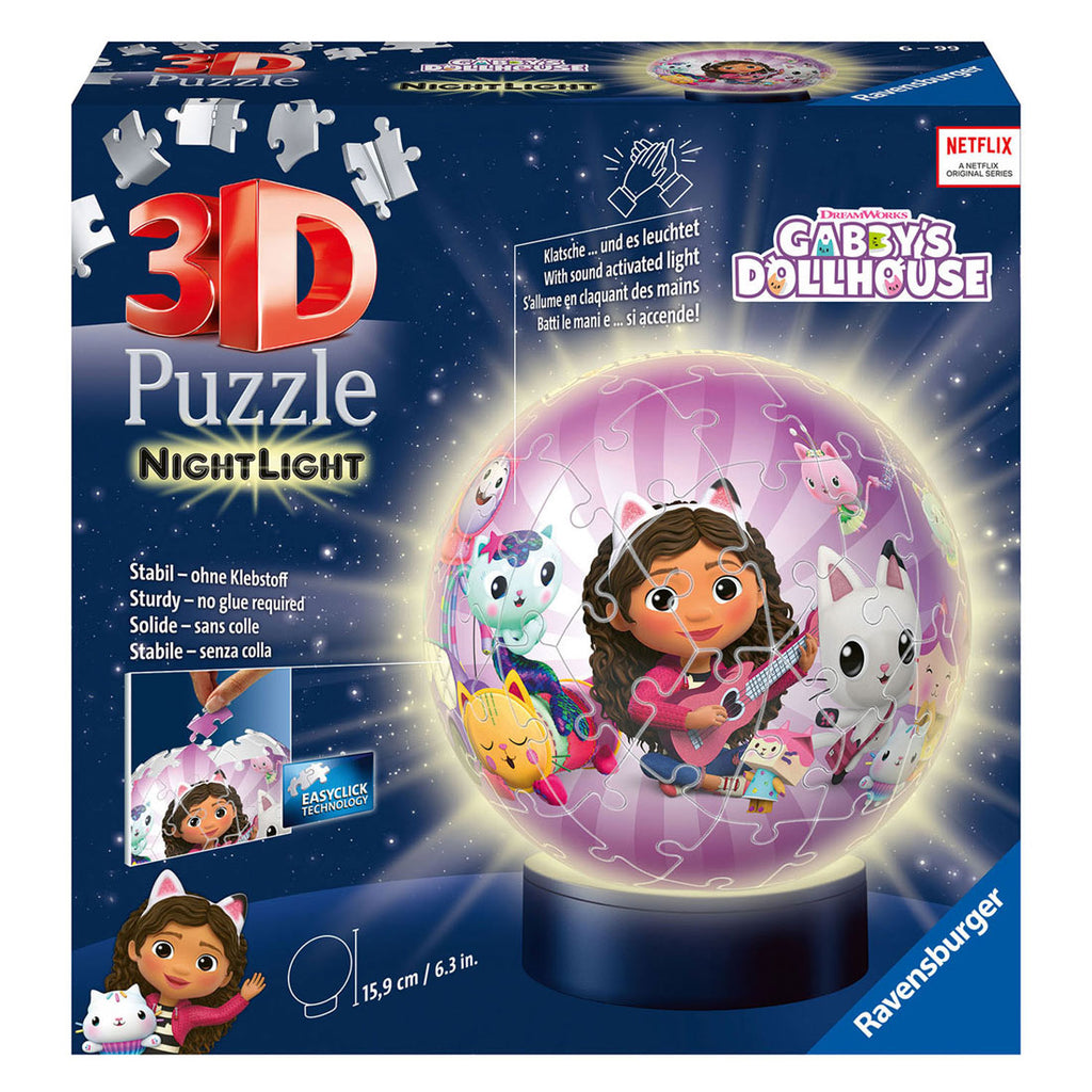 Ravensburger 3d puzzel gabby's dollhouse