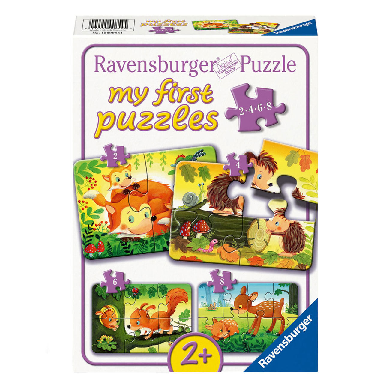 Ravensburger my first puzzel bosdieren
