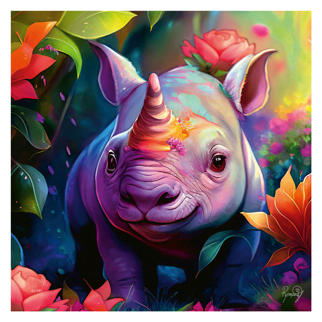 Ravensburger legpuzzel jungle babies, 3x49st.