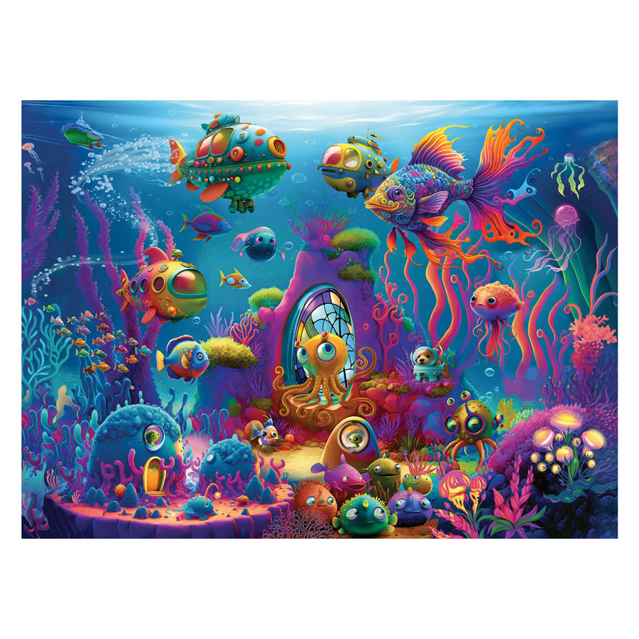 Ravensburger puzzel alien ocean 150st