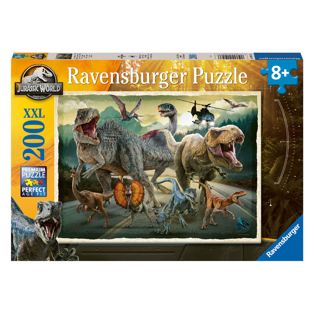 Ravensburger puzzel jurassic world 200st