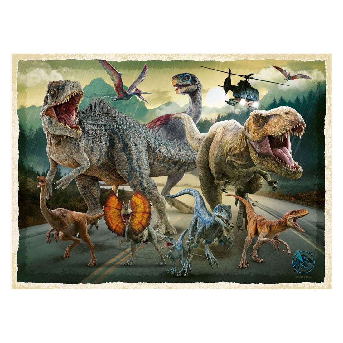 Ravensburger puzzel jurassic world 200st