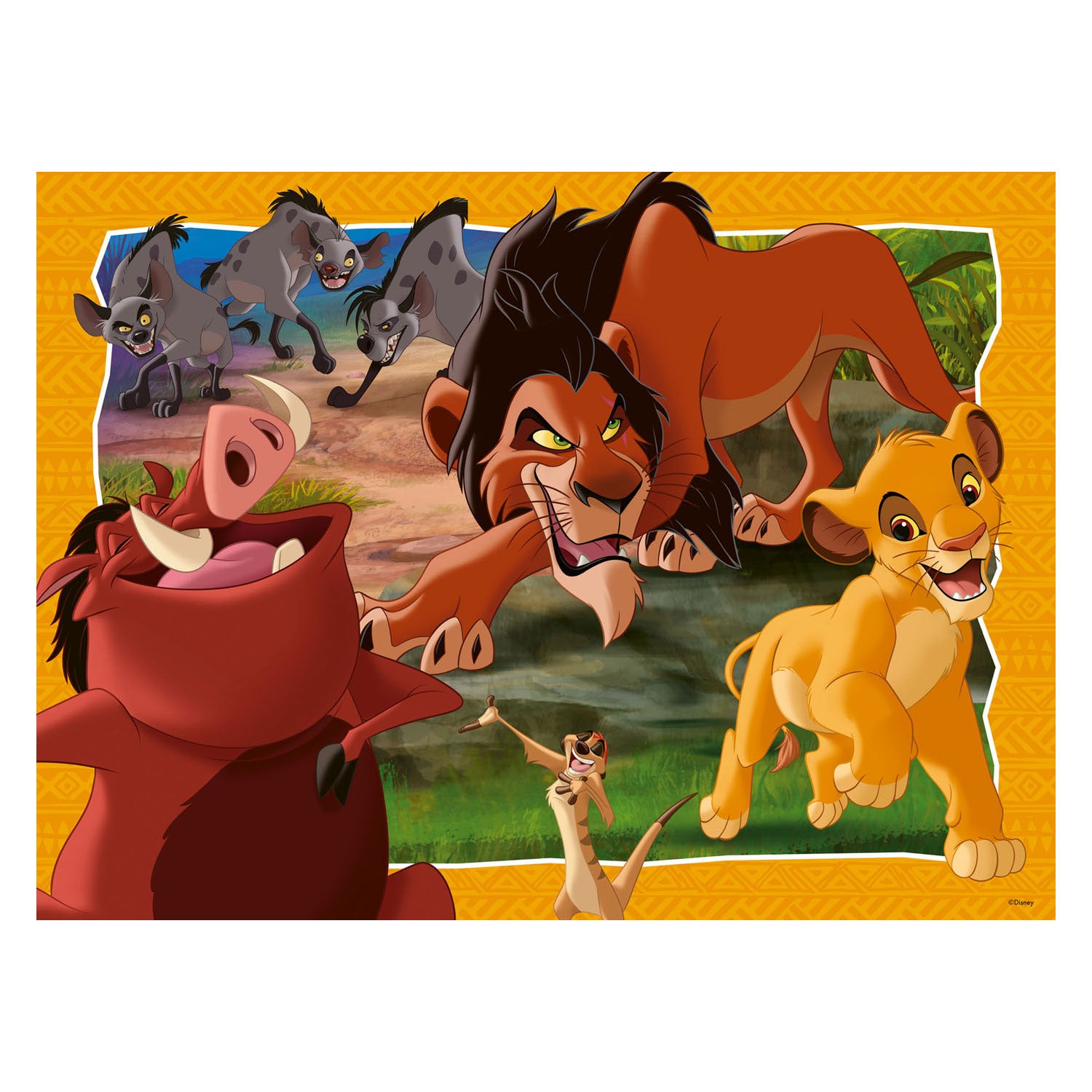 Ravensburger puzzel lion king 200st