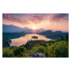 Ravensburger legpuzzel meer van bled slovenie, 3000st.