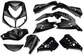 Edge plaatset 13-delig voor peugeot speedfight 2 - metallic zwart
