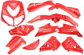 Edge plaatset 13-delig voor peugeot speedfight 2 - ferrari rood
