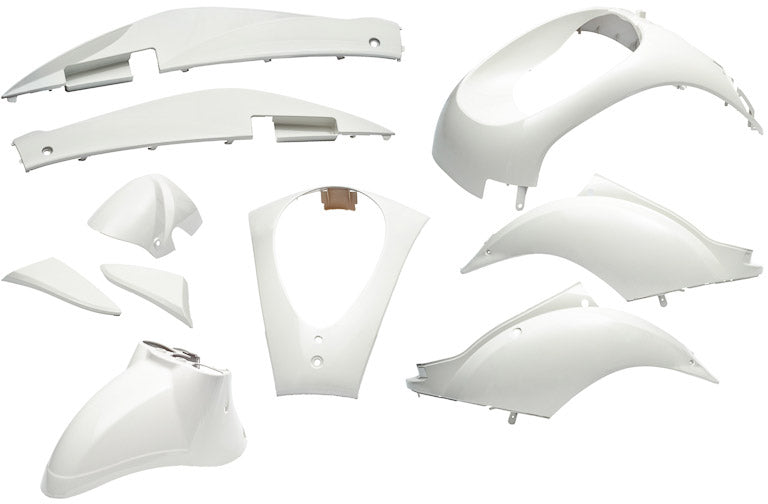 Edge plaatset 10-delig voor sym mio - wit metallic