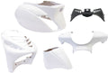 Edge plaatset 5-delig voor piaggio zip-sp vanaf bouwjaar 2000 - glanzend wit