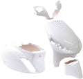 Edge plaatset 4-delig voor piaggio zip zip 2000 2t 4t vanaf bouwjaar 2000 - glanzend wit