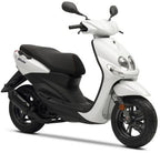 Edge plaatset 9-delig voor yamaha neo's - vanaf bouwjaar 2008 tot 2011 - 2 en 4 takt model - glanzend wit