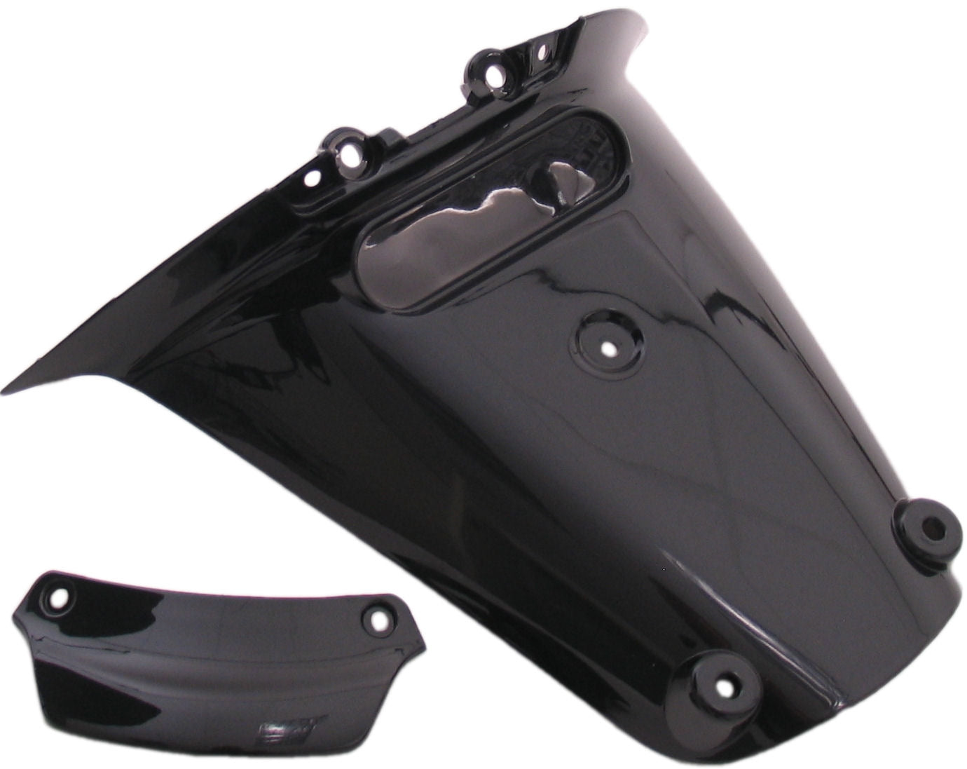 Edge achterspatbord vespa sprint zwart metallic