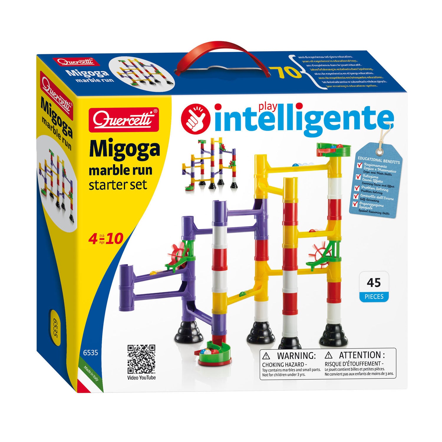 Quercetti migoga knikkerbaan 46-delig