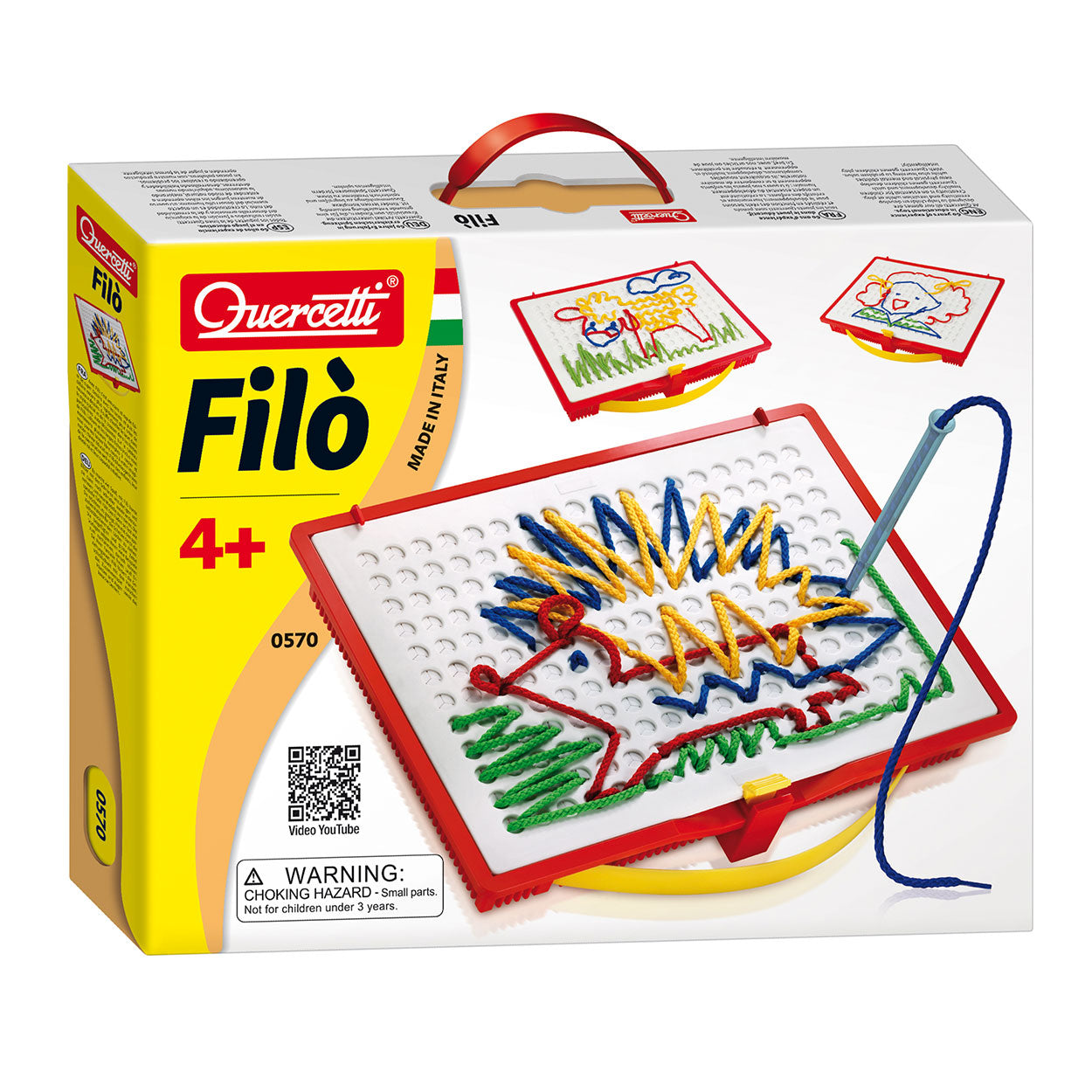 Quercetti filo rijgen egel