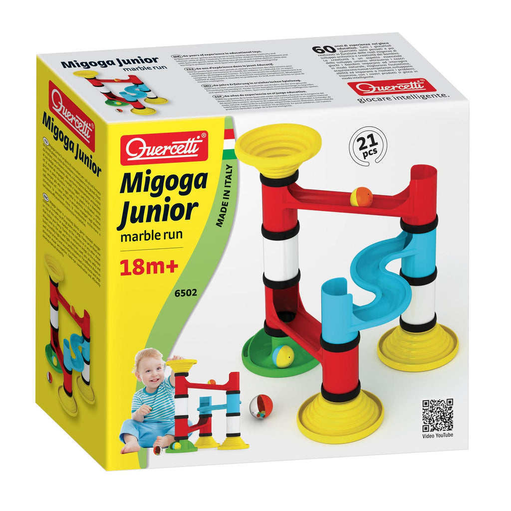 Quercetti knikkerbaan migoga junior, 22dlg.