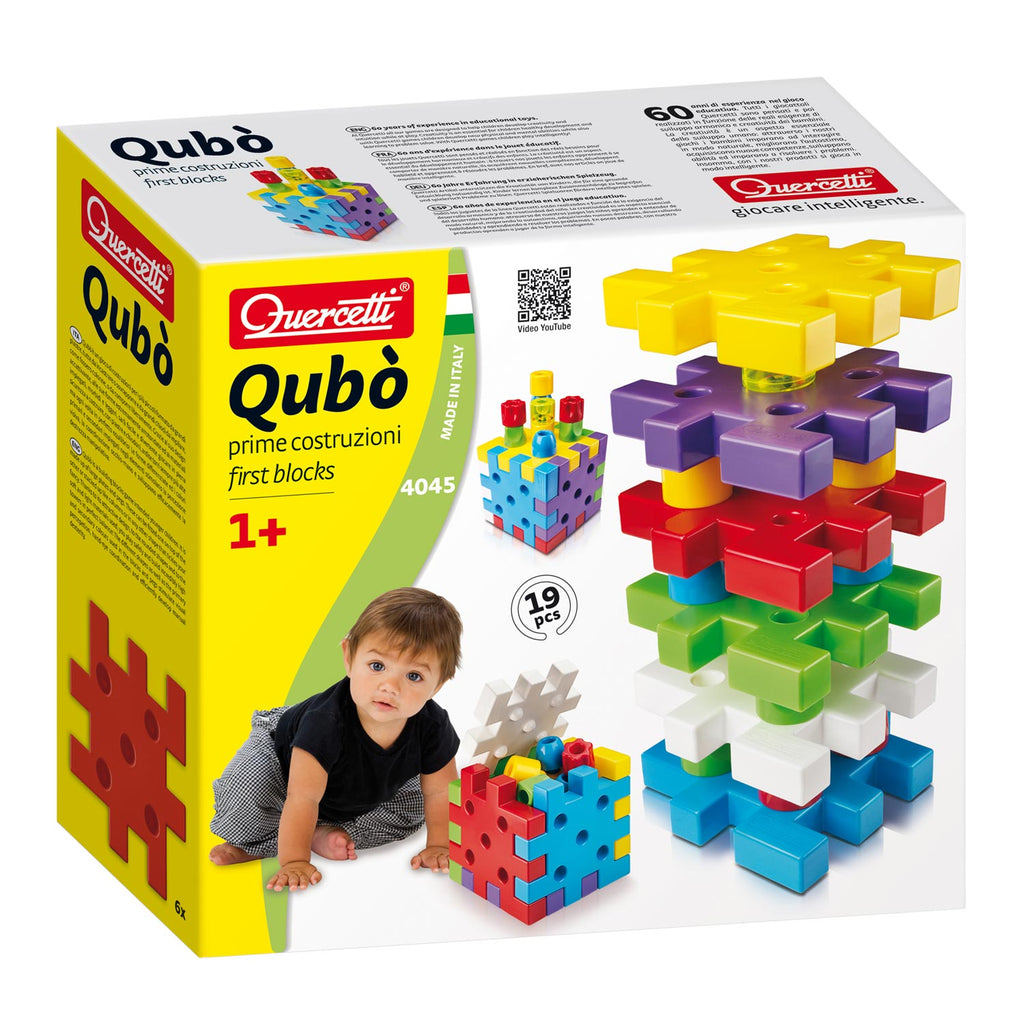 Quercetti qubo eerste blokken