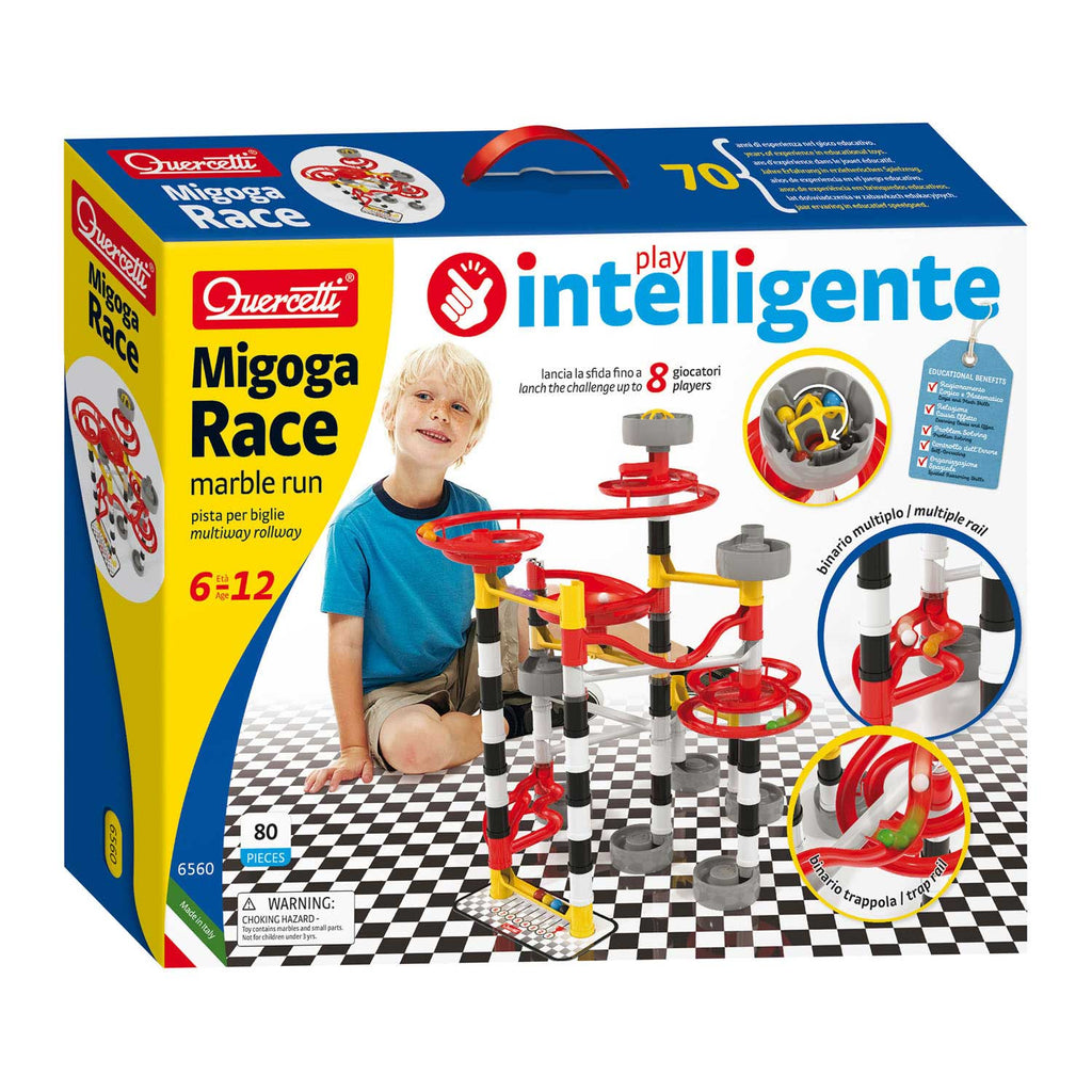 Quercetti knikkerbaan migoga, 82dlg.