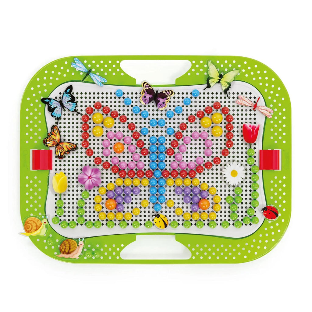 Quercetti natuur plezier fun en pegs insteek mozaïek, 316dlg.