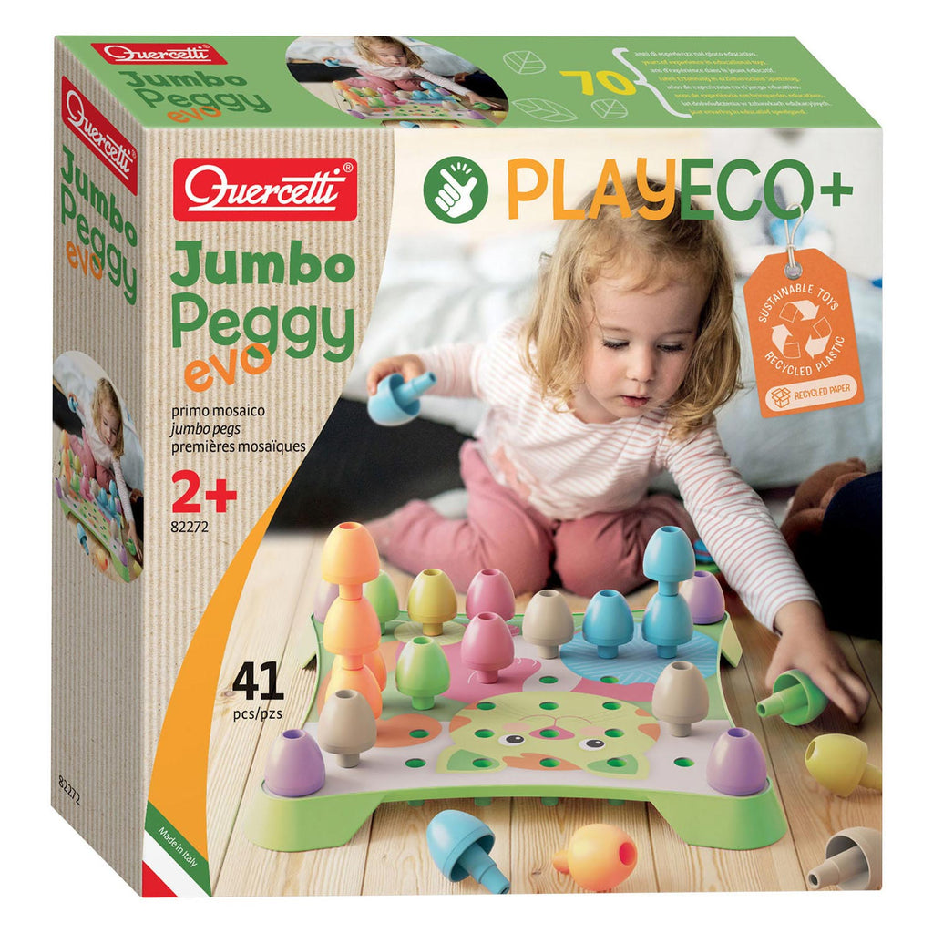 Quercetti playeco insteek mozaïek groot, 41dlg.