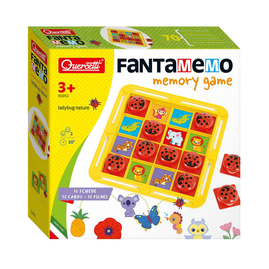 Quercetti fantamemo spel lieveheerstbeestje