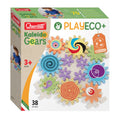 Quercetti kaleido gears play eco tandwielenset, 38dlg.
