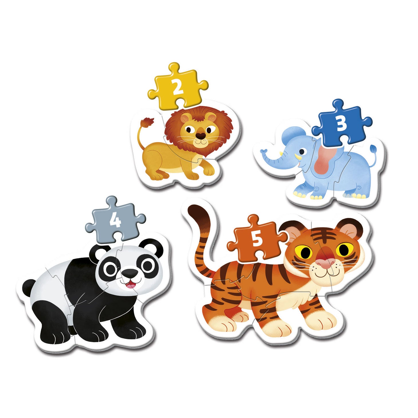 Clementoni my first puzzles wild animals