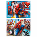 Clementoni supercolor puzzel spiderman 2x60 stukjes