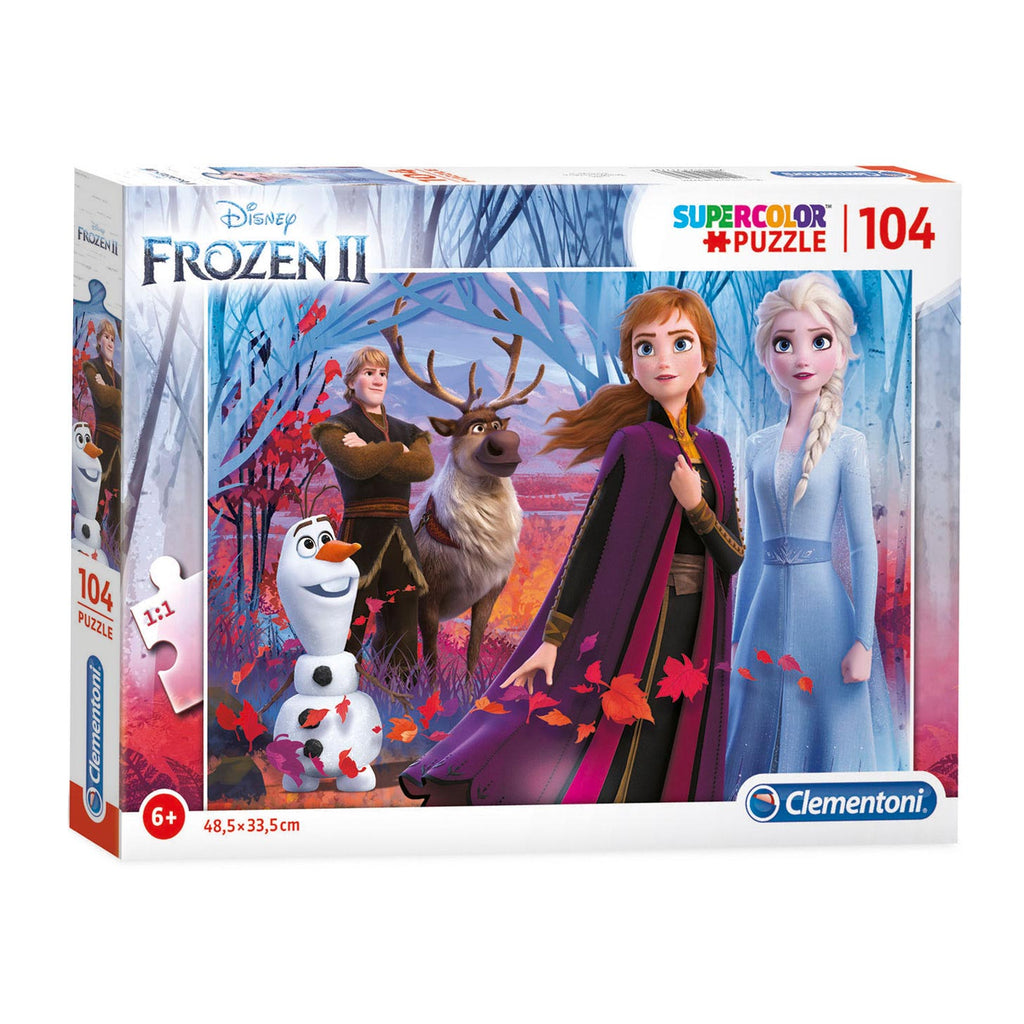 Clementoni puzzel super 104pcs frozen 2