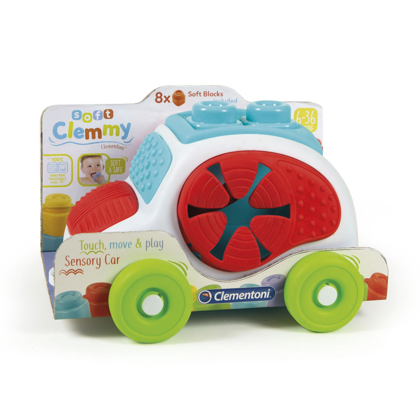 Clementoni soft clemmy sensory car