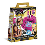 Clementoni crazy chic glitter tattoos maken