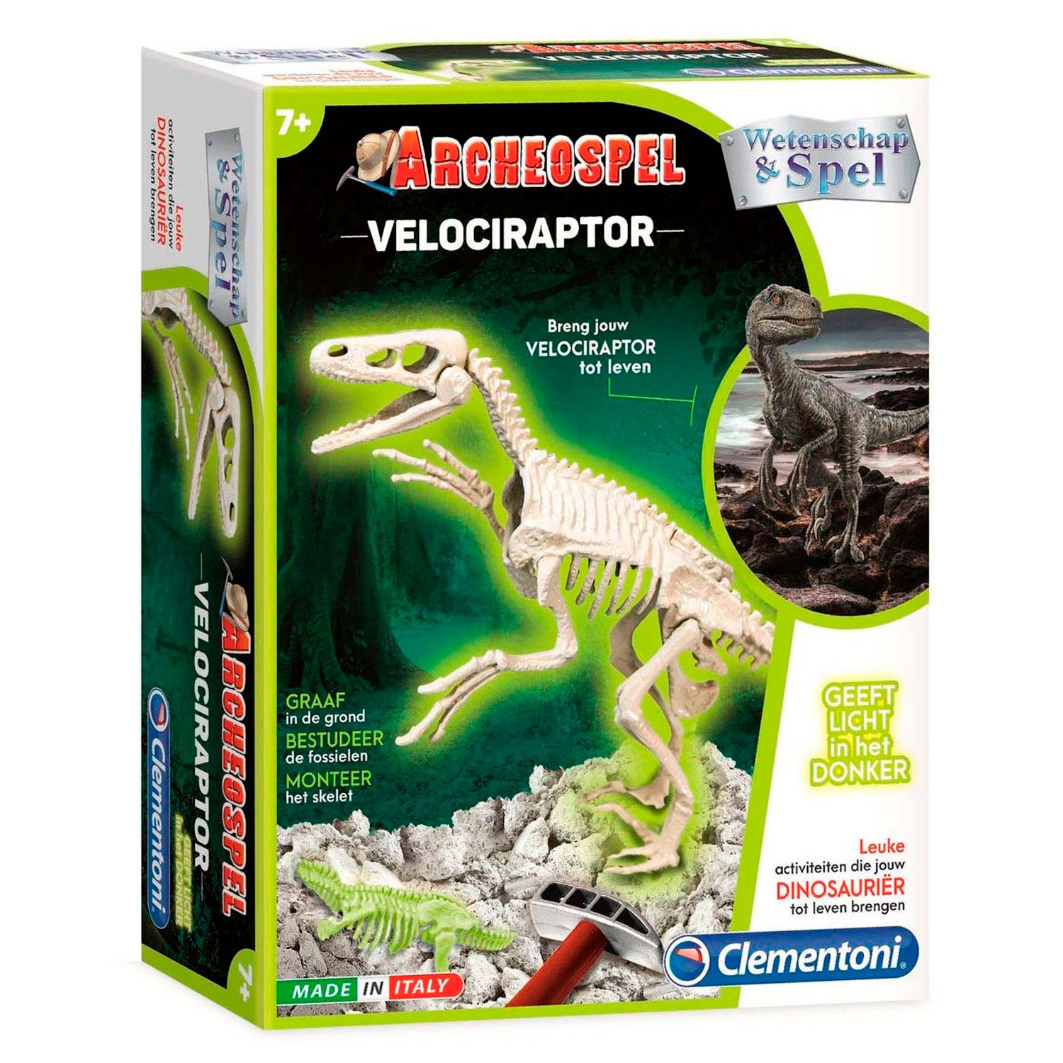 Clementoni Wetenschap Spel Archeospel Velociraptor