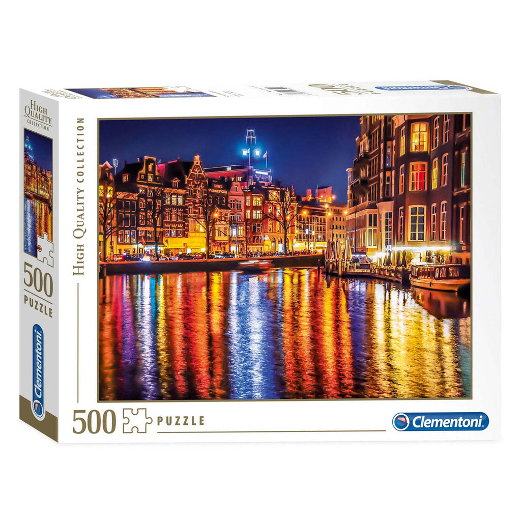 Clementoni high quality collection puzzel amsterdam 500 stukjes