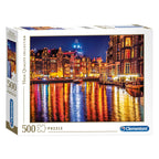 Clementoni high quality collection puzzel amsterdam 500 stukjes