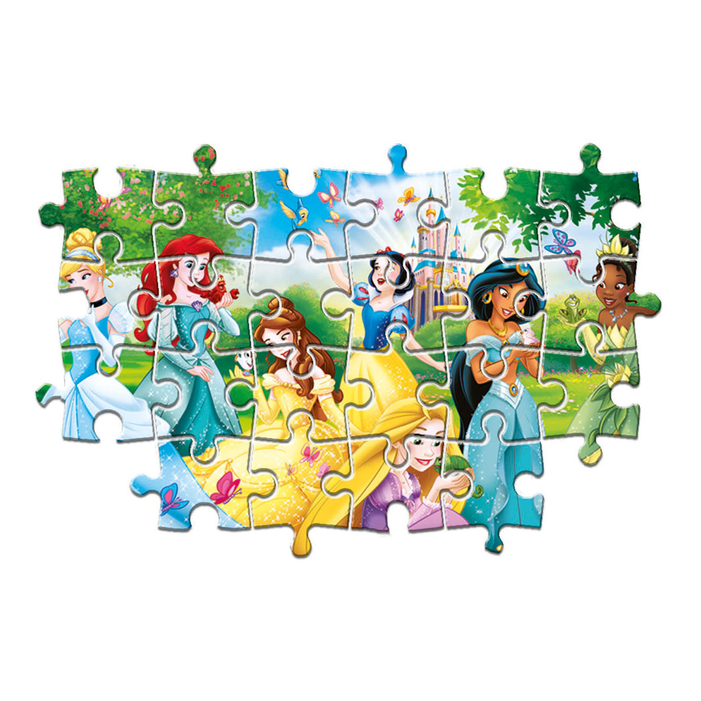 Clementoni maxi puzzel disney princess, 60st.