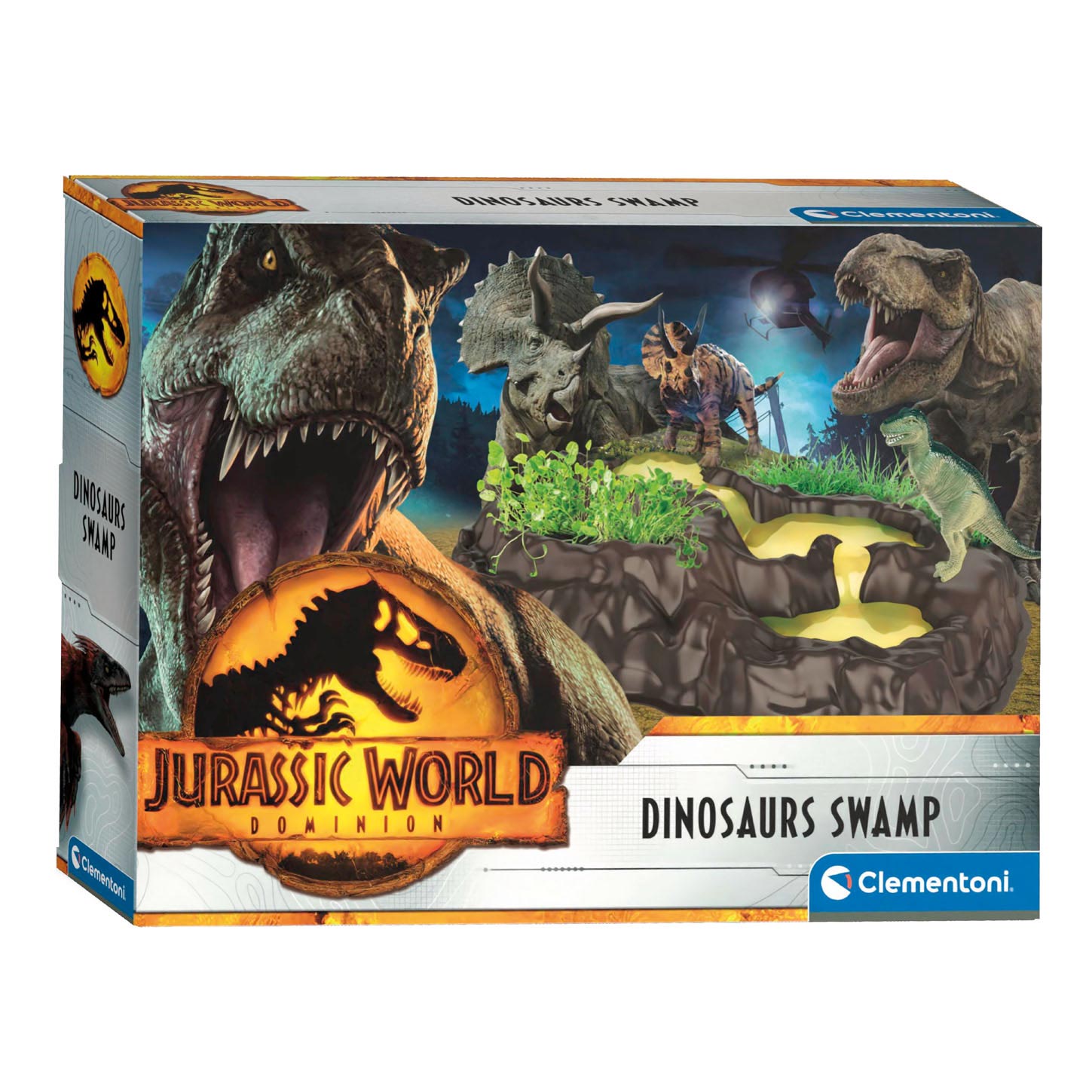 Clementoni jurassic world dino moeras