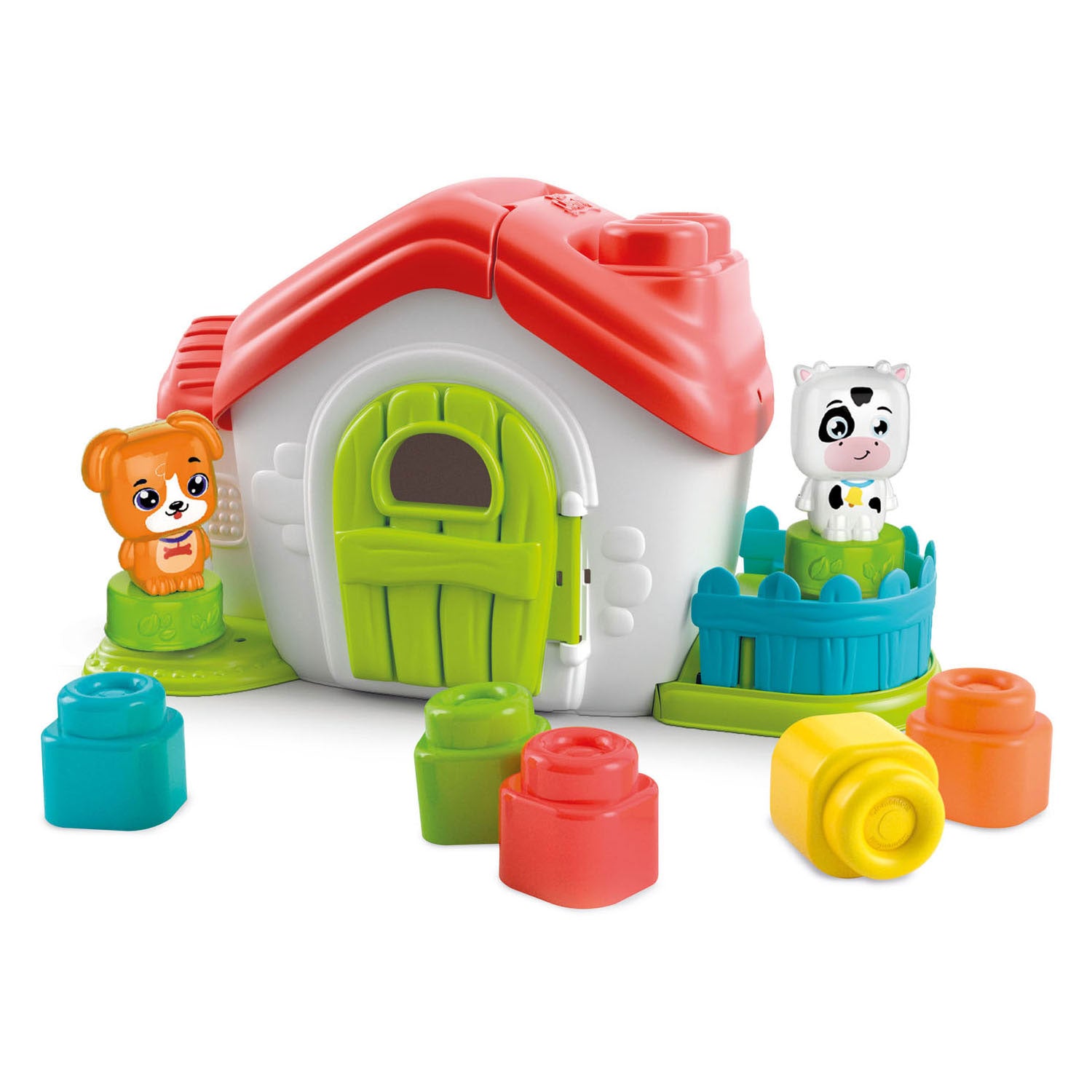 Clementoni Baby Clemmy Sensory Boerderij met Blokken