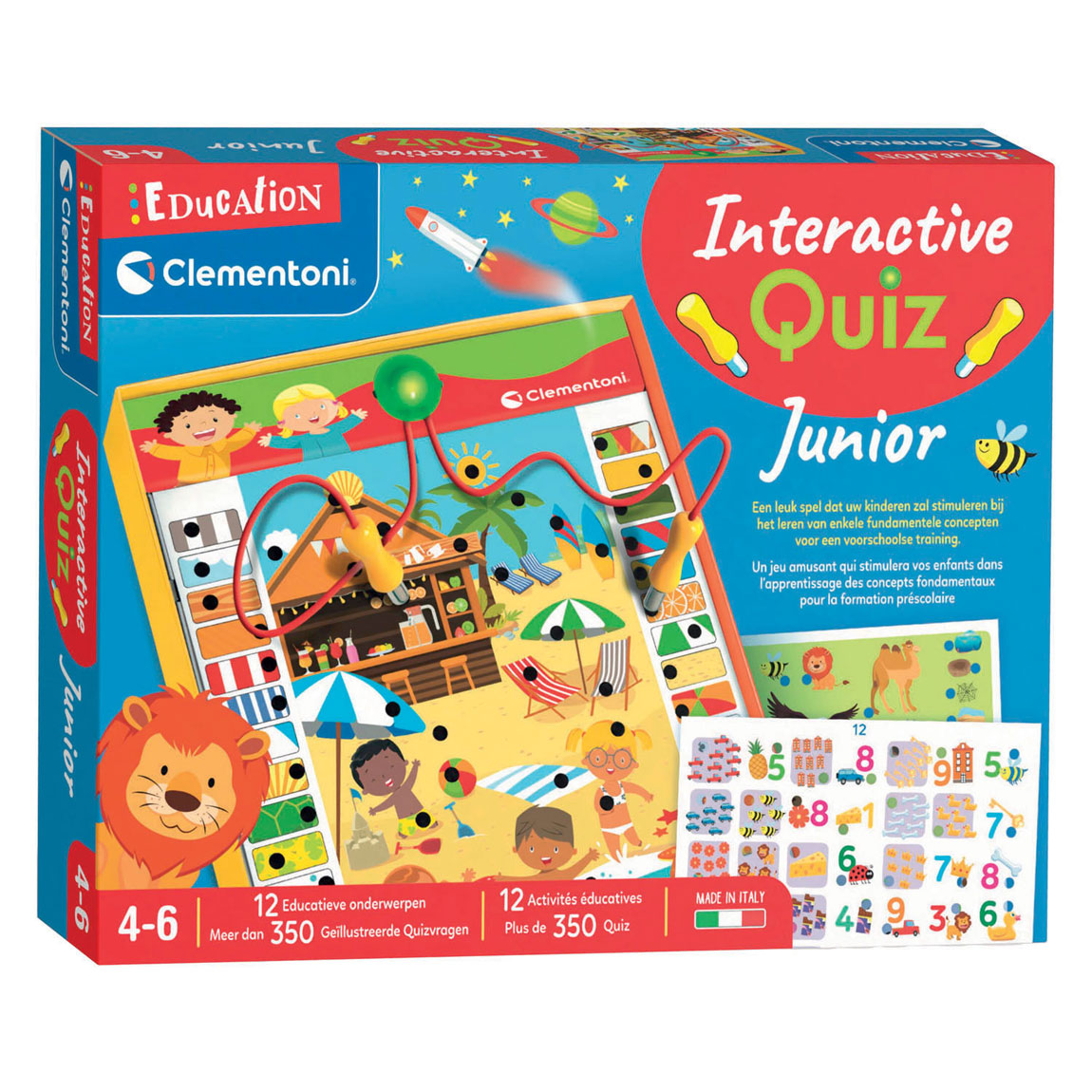 Clementoni interactive quiz junior