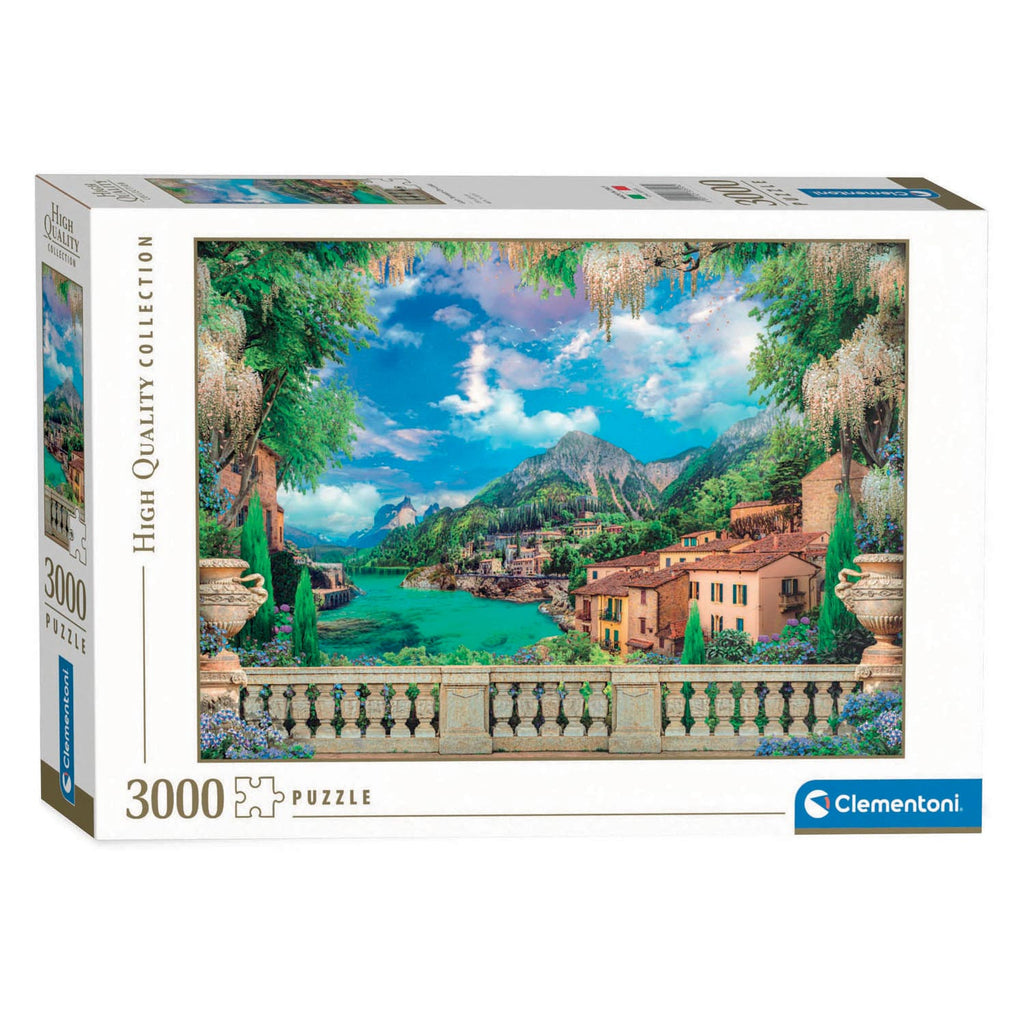 Clementoni puzzel terrace on lake, 3000st.