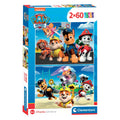 Clementoni legpuzzel paw patrol, 2x60st.