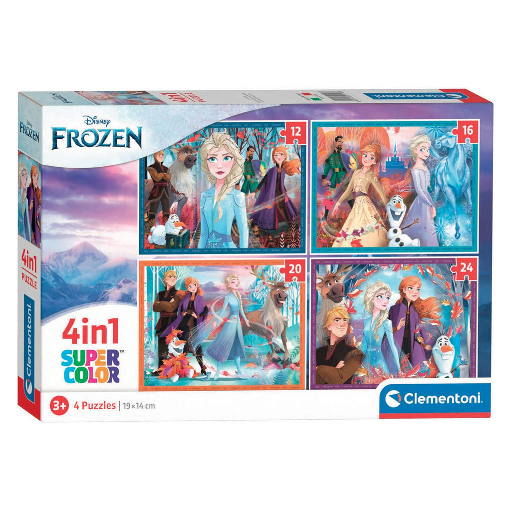 Clementoni puzzels disney frozen, 4in1