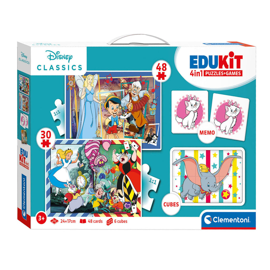 Clementoni edukit 4-in-1 disney classics