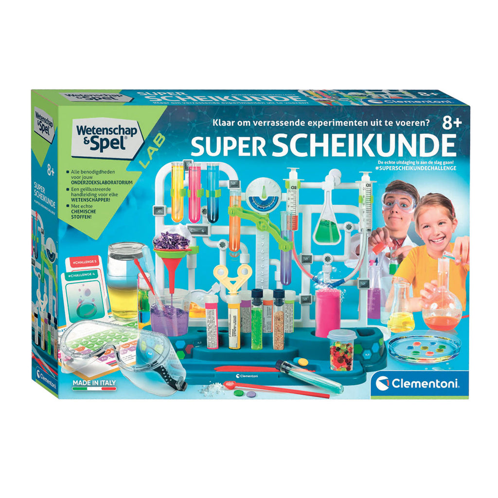 Clementoni wetenschap en spel super scheikunde