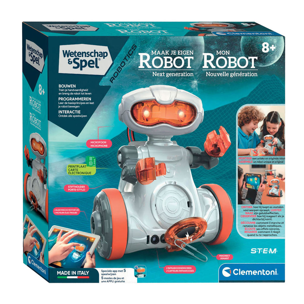 Clementoni wetenschap en spel maak je eigen robot
