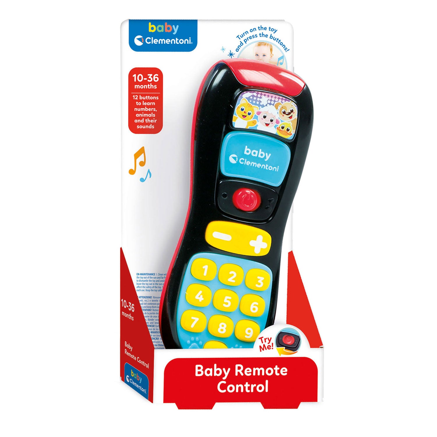 Clementoni baby afstandsbediening