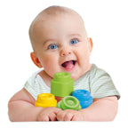 Clementoni baby soft clemmy blokken met opbergtas - 20dlg.