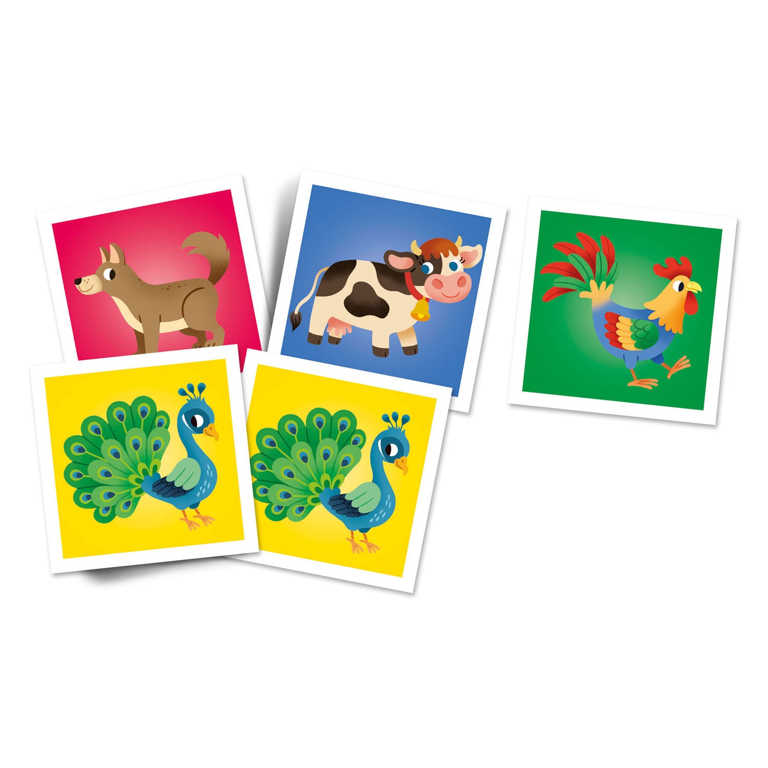 Clementoni memo farm animals