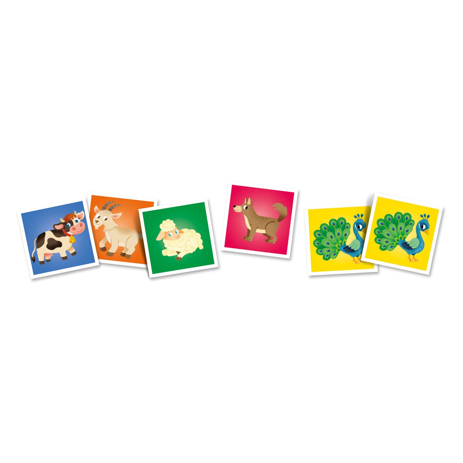 Clementoni memo farm animals