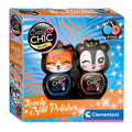 Clementoni crazy chic nagellak blauw rood, 2st.