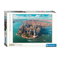 Clementoni legpuzzel lower manhattan new york city, 2000st.