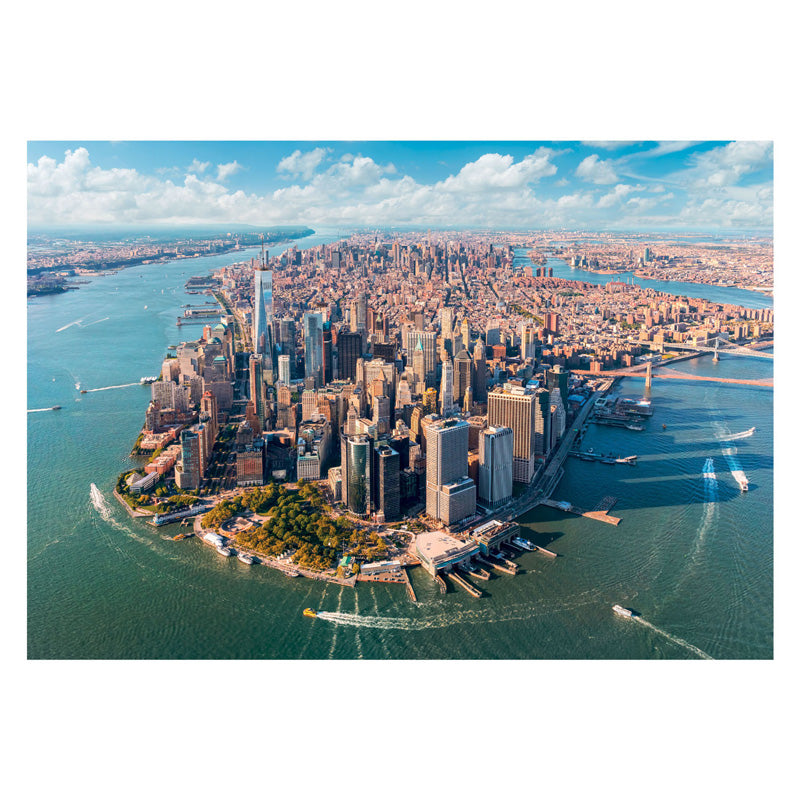 Clementoni legpuzzel lower manhattan new york city, 2000st.