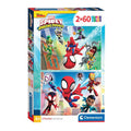 Clementoni puzzel 2x60pcs spidey